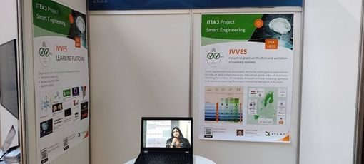 The IVVES booth at EFECS in Amsterdam, 24-25 November 2022