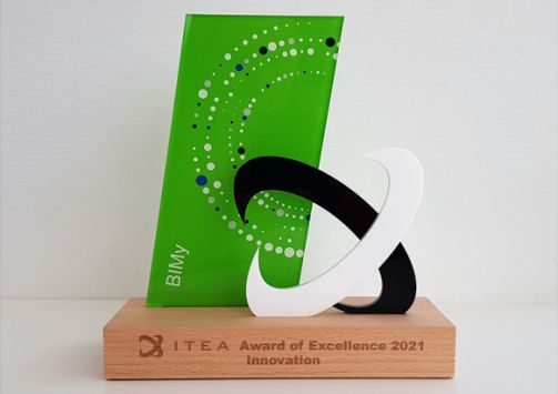 BIMy receives ITEA Award of Excellence © ITEA