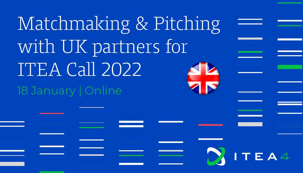 Matchmaking and pitching webinar with UK partners - ITEA Call 2022