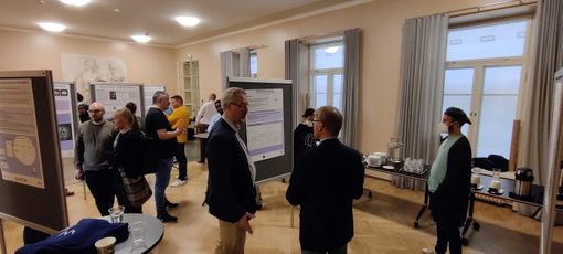 Impression of the Poster Dissemination session in Helsinki, 13 September