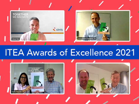 ITEA Award of Excellence winners 2021: BIMy, EMPHYSIS, PARTNER and VMAP
