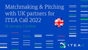 Matchmaking and pitching webinar with UK partners - ITEA Call 2022