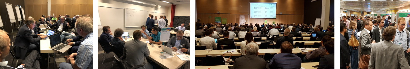 Different sessions at the PO Days 2018